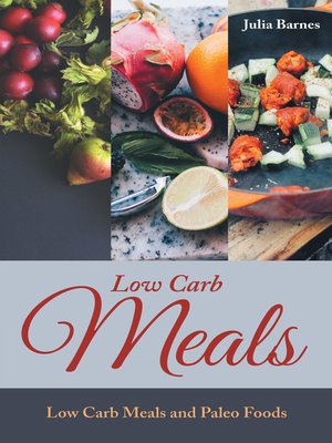 cover image of Low Carb Meals